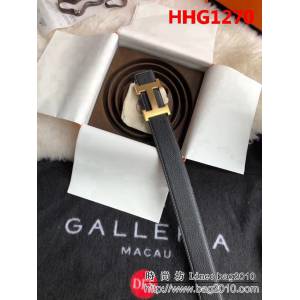 愛馬仕HERMES 原料togo皮+H焊點金屬 高端男士皮帶 HHG1270