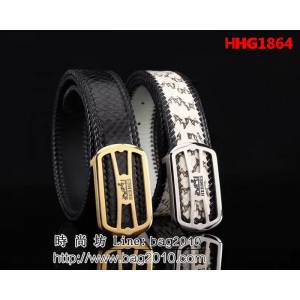 愛馬仕HERMES 精品五金扣頭 專櫃特色logo 2021新品 高端男士皮帶 HHG1864