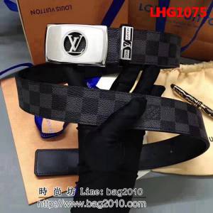 路易威登LV Louis Vuitton 原廠高端男士皮帶 LHG1075