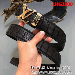 路易威登LV 南非野生鹿皮 新款高端男士皮帶 LHG1800