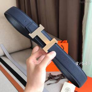 HERMES皮帶 REVERSIBLE LEATHER STRAP 專櫃同步 進口原版皮 愛馬仕男士腰帶  hgh1910
