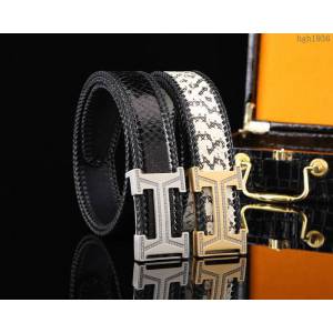 HERMES皮帶 原單品質 2019新品 進口小牛皮 愛馬仕男士腰帶 雙面男皮帶  hgh1936
