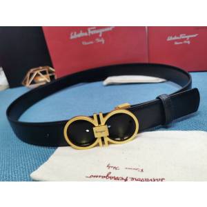 菲拉格慕男士皮帶 Ferragamo雙面牛皮休閒腰帶  jjp1015
