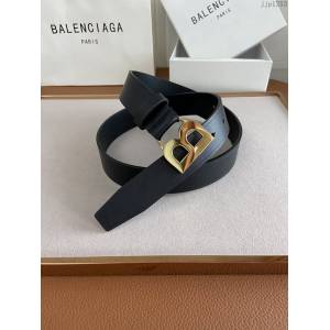 Balenciaga女士皮帶 巴黎世家雙面用牛皮腰帶  jjp1253