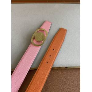HERMES男士皮帶 愛馬仕反轉帶扣腰帶  jjp1258