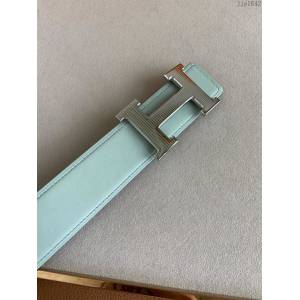 HERMES男士皮帶 愛馬仕H搭扣小牛皮腰帶  jjp1642