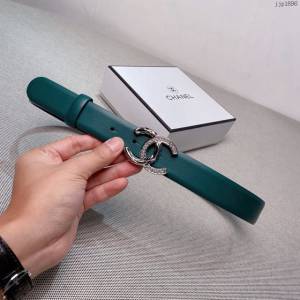 Chanel女士皮帶 香奈兒雙C時尚腰帶  jjp1896