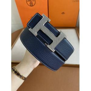 HERMES經典皮帶 愛馬仕Togo牛皮腰帶  jjp2001
