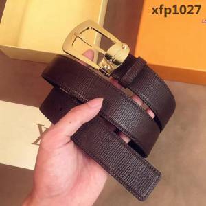 路易威登LV 正品開模 Italy專櫃在售正品 lv針扣 原版皮男款皮帶  xfp1027