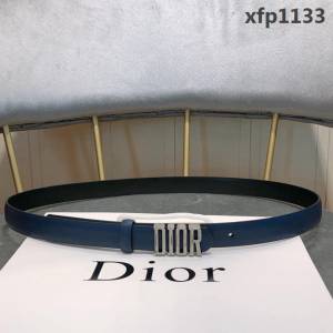 DIOR迪奧 18新款 DIOR字母復古銅扣 雙面進口頭層牛皮腰帶 優雅經典 女款皮帶  xfp1133