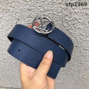 路易威登LV  M9932Q LVCIRCLE腰帶 飾有圓形LV logo 風格陽剛 時尚百搭款男士皮帶  xfp1369