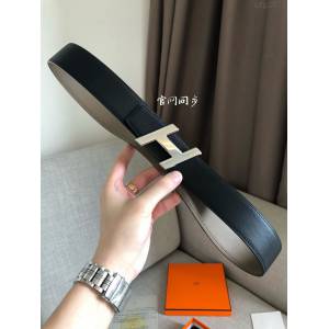 Hermes皮帶 官網同步 38MM 進口原版皮 愛馬仕雙面腰帶  xfp2071
