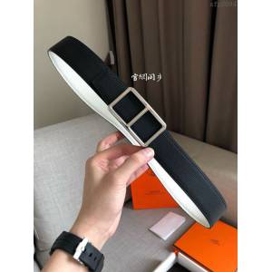 Hermes皮帶 官網同步 38MM 進口原版皮 愛馬仕男士腰帶  xfp2094