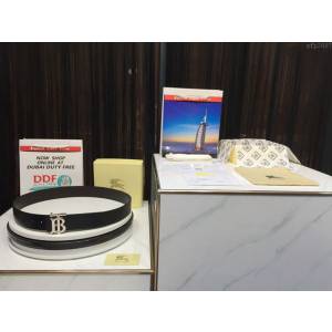 Burberry皮帶 TB經典款 巴寶莉男士皮帶  xfp2097
