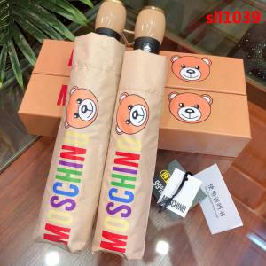 Moschino莫斯奇諾 防紫外線 全自動伸縮手柄 防雨防紫外線隔熱傘  sll1039