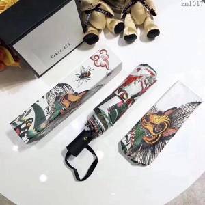 GUCCI古馳傘 2018年度 最新火爆單品 G家自動傘 古奇小蜜蜂圖案 防曬晴雨傘  zm1017