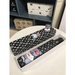 LV路易威登傘 全球熱賣 2018年度最火爆 時尚單品 supremeX LV 聯名款 晴雨傘 防曬隔熱 防紫外線  zm1062