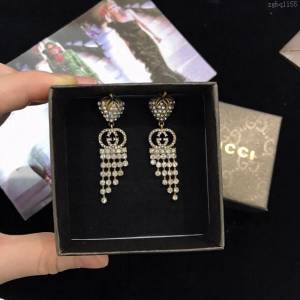 GUCCi飾品 古馳熱銷款耳釘 最新限定草莓系列 Gucci耳飾耳環  zgbq1155