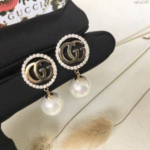 GUCCi飾品 古馳2019新款耳環 Gucci雙G耳釘  zgbq1165