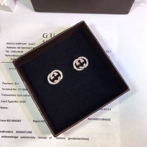 GUCCi飾品 古馳2019新款耳環 Gucci雙G耳釘  zgbq1172