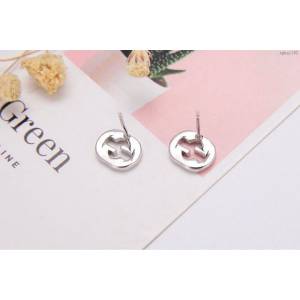 GUCCi飾品 古馳S925銀針耳環 Gucci雙G耳釘  zgbq1192