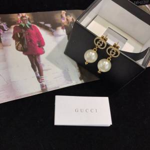 GUCCi飾品 古馳耳飾耳環 Gucci古馳珍珠耳釘  zgbq1207