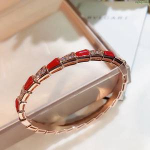 Bvlgari飾品 寶格麗蛇手鐲 Serpenti高級珠寶亞金材質手鐲  zgbq3088