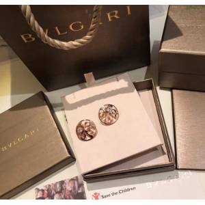 Bvlgari飾品 寶格麗氣質鏤空耳釘  zgbq3208