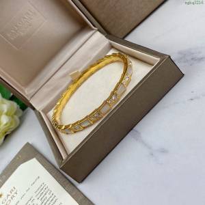 Bvlgari飾品 寶格麗高級白貝母貝殼蛇手鐲 925純銀  zgbq3216