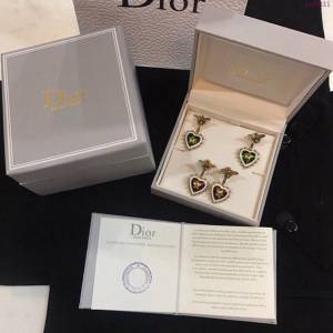 Dior飾品 迪奧經典熱銷款蜜蜂CD桃心愛心耳釘耳環  zgd1111