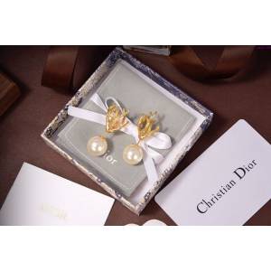 Dior飾品 迪奧經典熱銷款樹枝珍珠耳釘耳環  zgd1259