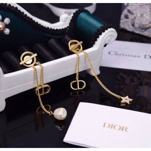 Dior飾品 迪奧2020新款JADIOR迪奧五角星流蘇耳釘耳釘  zgd1355