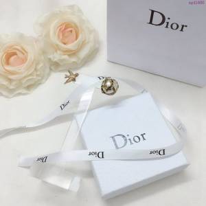 Dior飾品 迪奧經典熱銷款珍珠與鳥復古銅色耳釘耳環  zgd1466