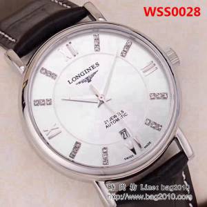 LONGINES浪琴 全自動機械 精品男士腕表 WSS0028