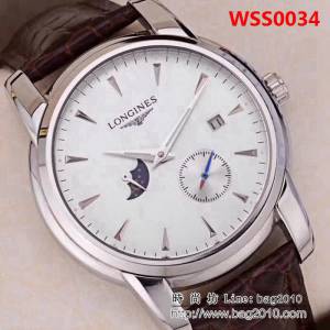 LONGINES浪琴 最新款式 全自動機械機芯 精品男士腕表 WSS0034