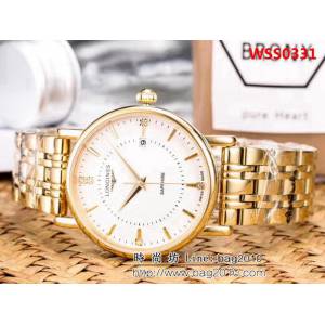 LONGINES浪琴 經典大三針 全自動機械 精品男士腕表 WSS0331