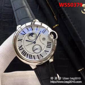 CARTIER卡地亞 熱賣精品 全自動機械男士腕表 WSS0379