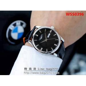 LONGINES浪琴 新款首發 100米防水 男士腕表 WSS0396