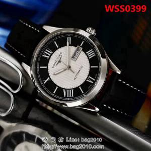 LONGINES浪琴 高級定制 全自動機械 男士腕表 WSS0399