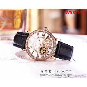 CARTIER卡地亞 奢華時尚 新款機械女表 WSS0518