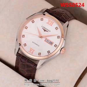 LONGINES浪琴 全自動機械 精品男士腕表 WSS0524