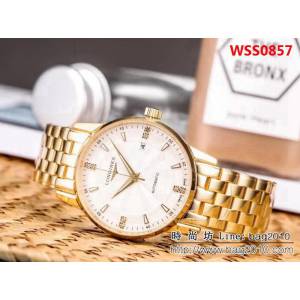 LONGINES浪琴 經典大三針 全自動機械 精品男士腕表 WSS0857
