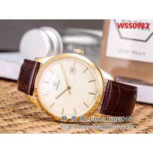歐米茄OMEGA 經典大三針 全自動機械精品男士腕表 WSS0982