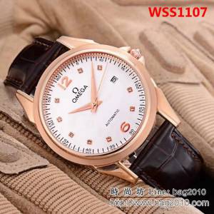 歐米茄OMEGA 經典大三針 全自動機械精品男士腕表 WSS1107