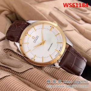 歐米茄OMEGA 經典大三針 全自動機械 精品男士腕表 WSS1184