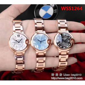 CARTIER卡地亞 時尚單品 原版男士腕表 WSS1264