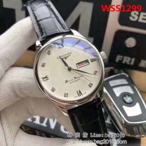 LONGINES浪琴 2018最新款 時尚男士腕表 WSS1299