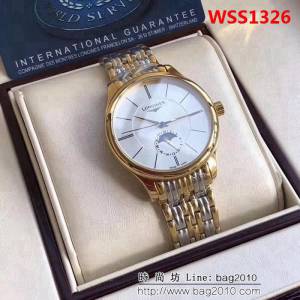 LONGINES浪琴 力薦款式 精品男士腕表  WSS1326