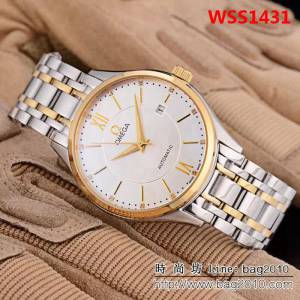 歐米茄OMEGA 經典大三針 全自動機械精品男士腕表 WSS1431