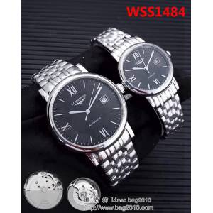 LONGINES浪琴 經典瑰麗 情侶機械對表 WSS1484